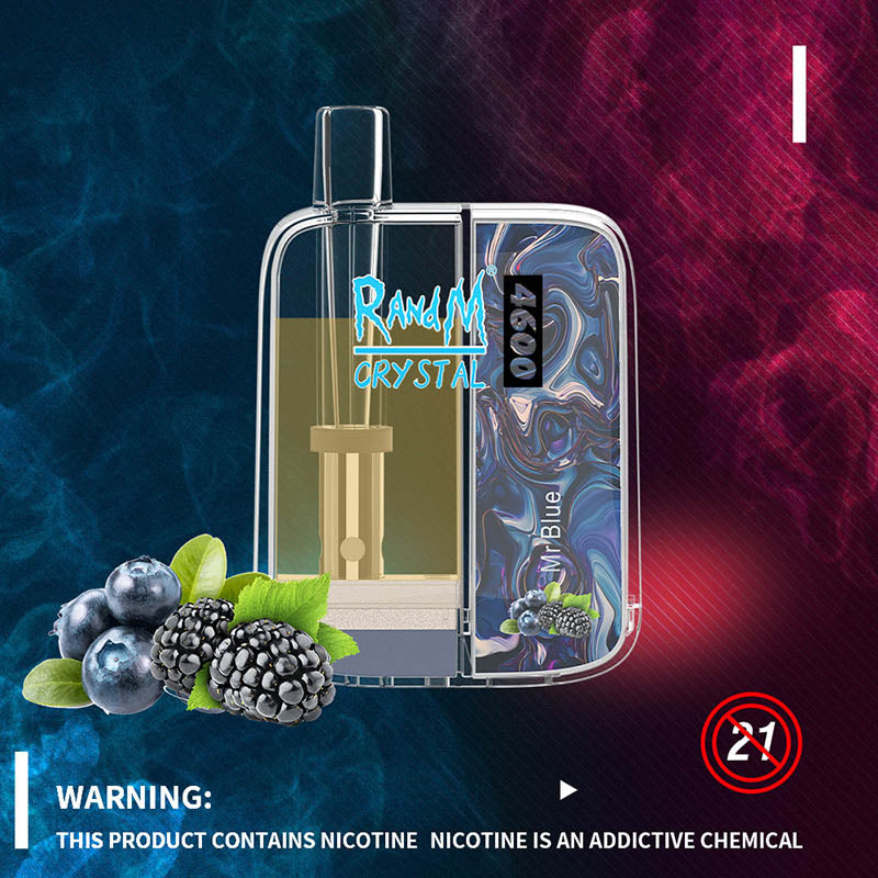 RandM Crystal 4600 Puffs Disposable Vape - Image 4