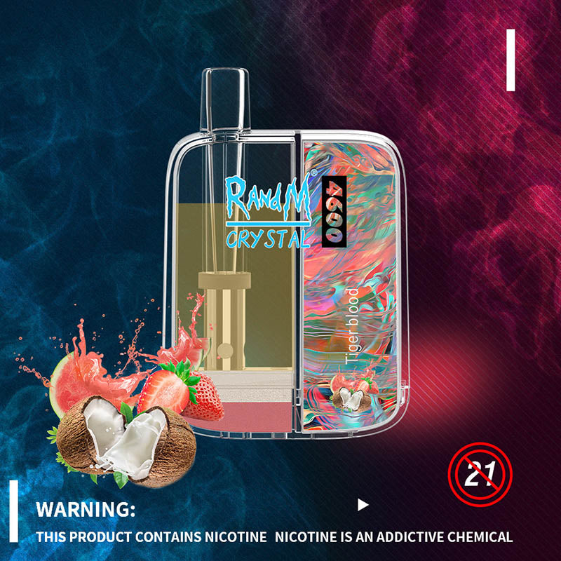 RandM Crystal 4600 Puffs Disposable Vape - Image 8