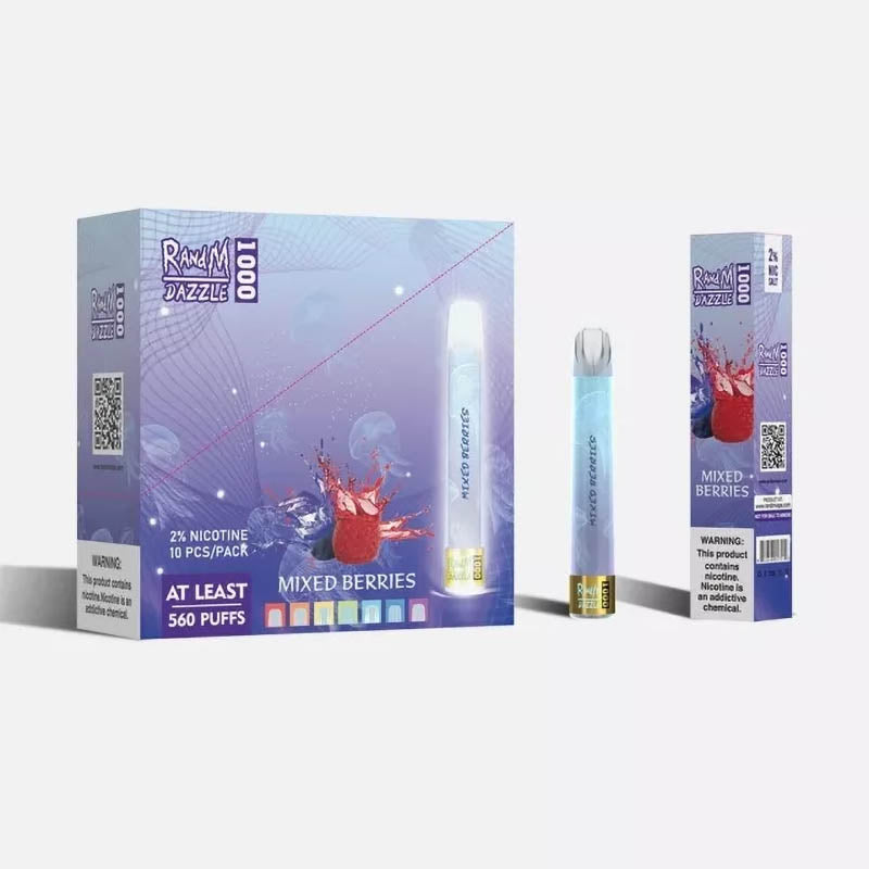 RandM Dazzle 1000 Disposable Vape TPD Certified - Image 6