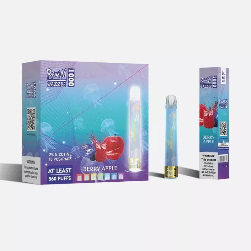 RandM Dazzle 1000 Disposable Vape TPD Certified - Image 8