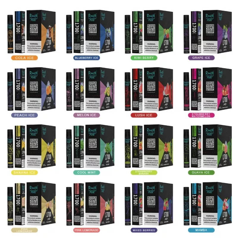 RandM Max+ Disposable Vape 1700 Puffs Wholesale - Image 14