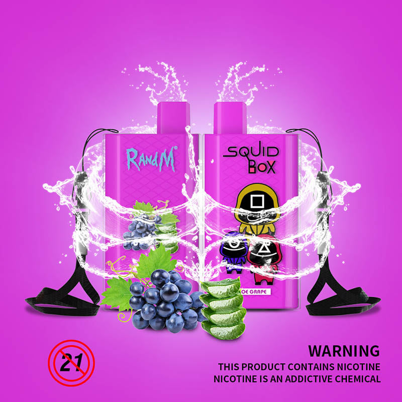 RandM Squid Box Disposable Vape 5200 Puffs Official Supplier - Image 10