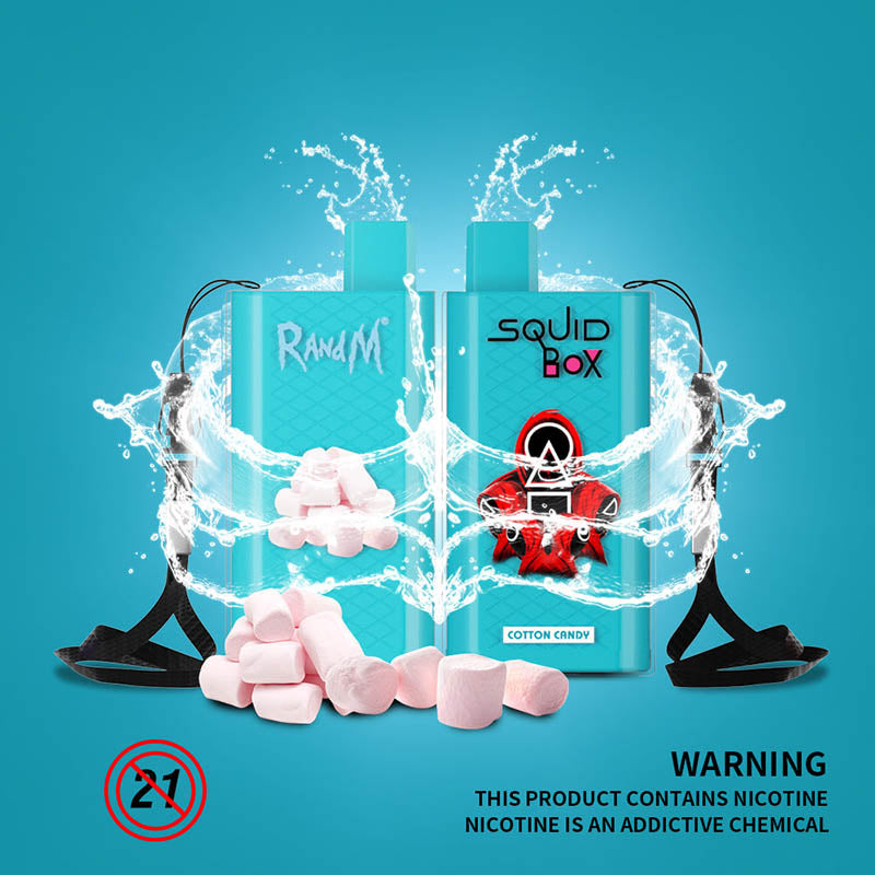 RandM Squid Box Disposable Vape 5200 Puffs Official Supplier - Image 3