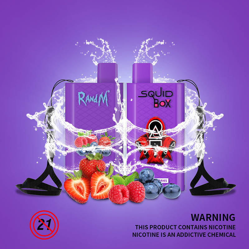 RandM Squid Box Disposable Vape 5200 Puffs Official Supplier - Image 6