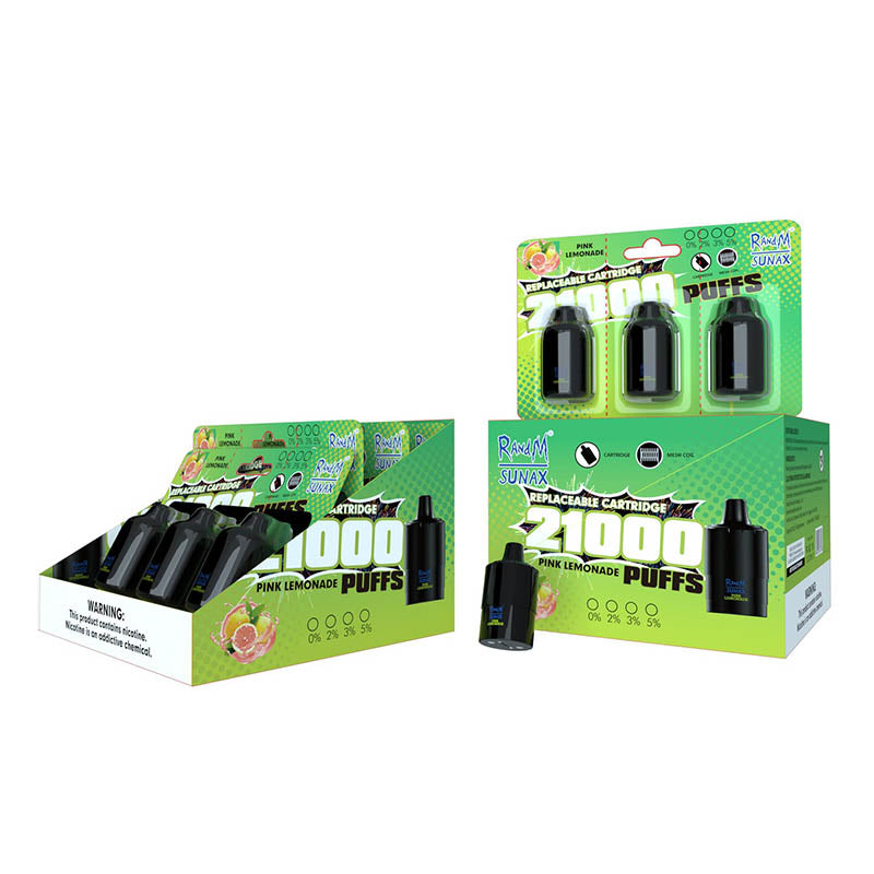 RandM Sunax Cartridge 21000 (3*7000 Puffs)