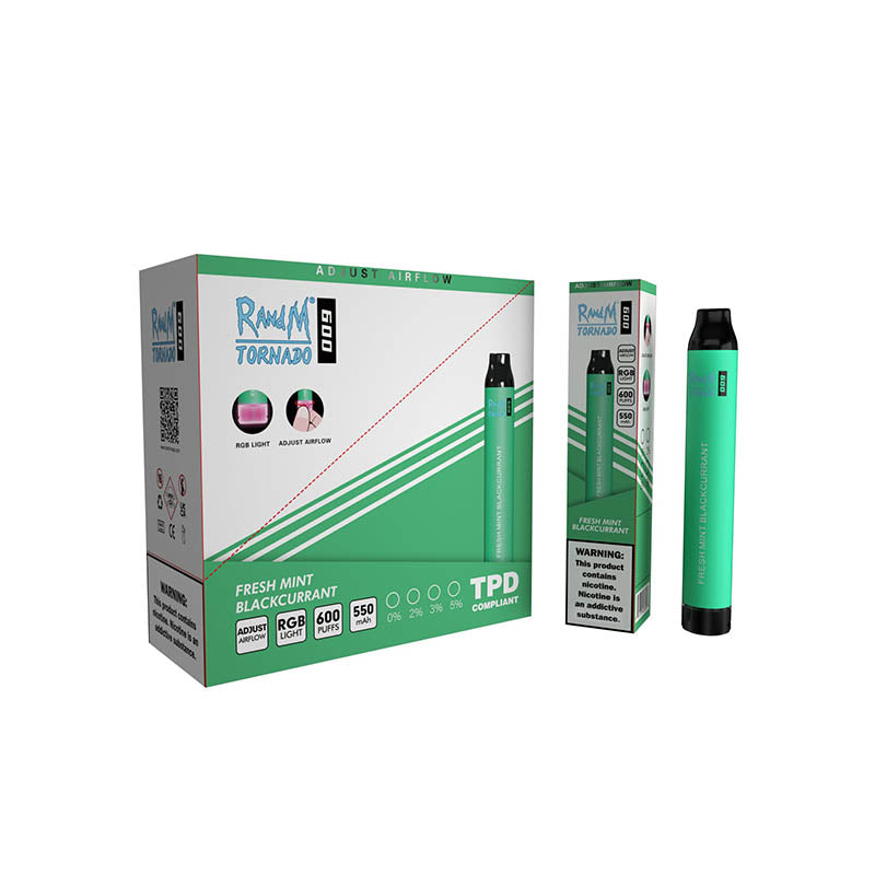 RandM Tornado 600 Disposable Vape Store - Image 4
