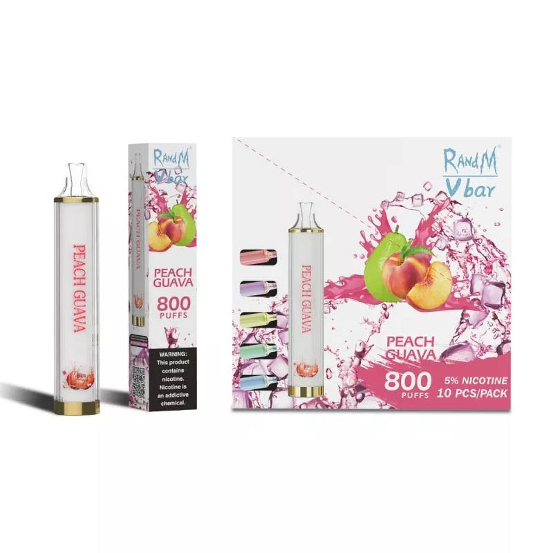 RandM Vbar 800 Puffs Glowing Disposable Vape - Image 10