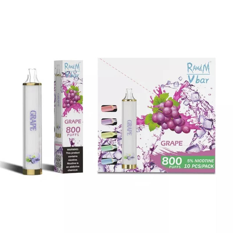 RandM Vbar 800 Puffs Glowing Disposable Vape - Image 11