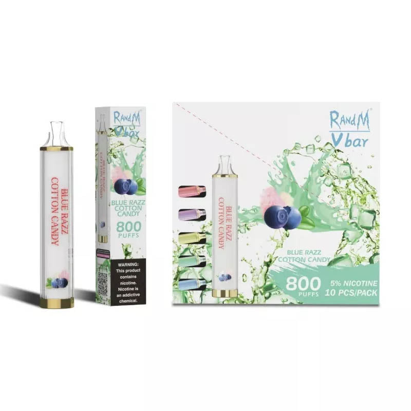 RandM Vbar 800 Puffs Glowing Disposable Vape - Image 12
