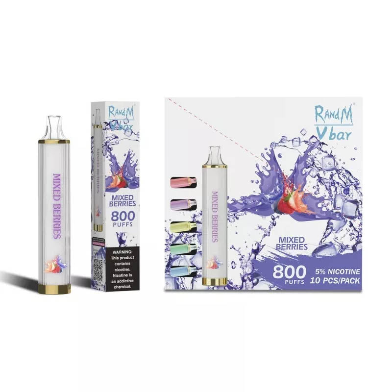 RandM Vbar 800 Puffs Glowing Disposable Vape - Image 3