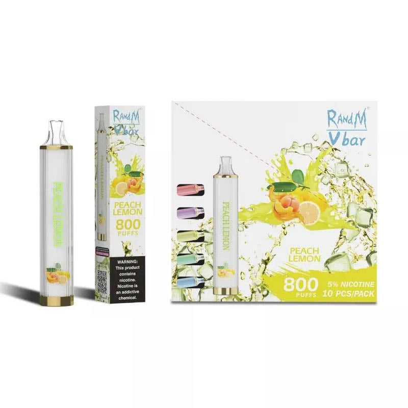 RandM Vbar 800 Puffs Glowing Disposable Vape - Image 4
