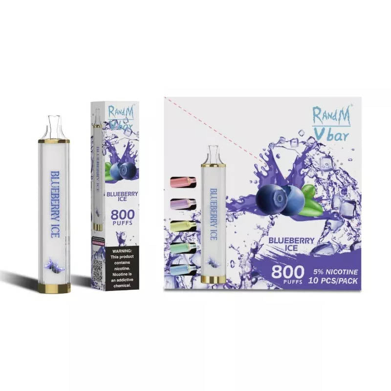 RandM Vbar 800 Puffs Glowing Disposable Vape - Image 5