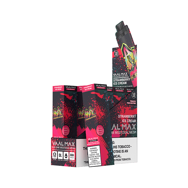Alternative view of Vaal vape sample pack Vaal Max Sub Ohm Disposable Vape