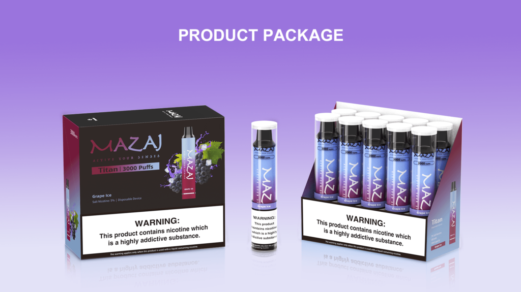 Mazaj titan 3000puffs box vape,Mazaj original Diamond 5000puffs,mazaj vape,best mazaj flavors disposable,mazaj demon 5000 puffs,mazaj blueberry ice, mint ice, Double apple, Grape ice,mazaj factory,mazaj vape Agent,mazaj Wholesaler