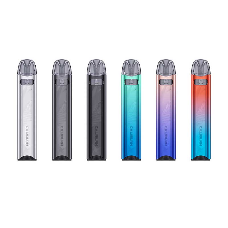 Geschmack: Die Uwell Caliburn A3S bietet sehr natürlichen Geschmack für echte MTL Genieser bei ca. 15 Watt. Produktname: Uwell Caliburn A3S Pods.
