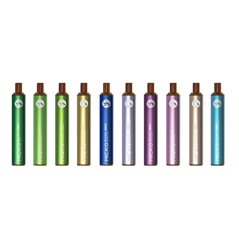 VEIIK Micko Shark Disposable Kit 1000mAh Vaping Devices