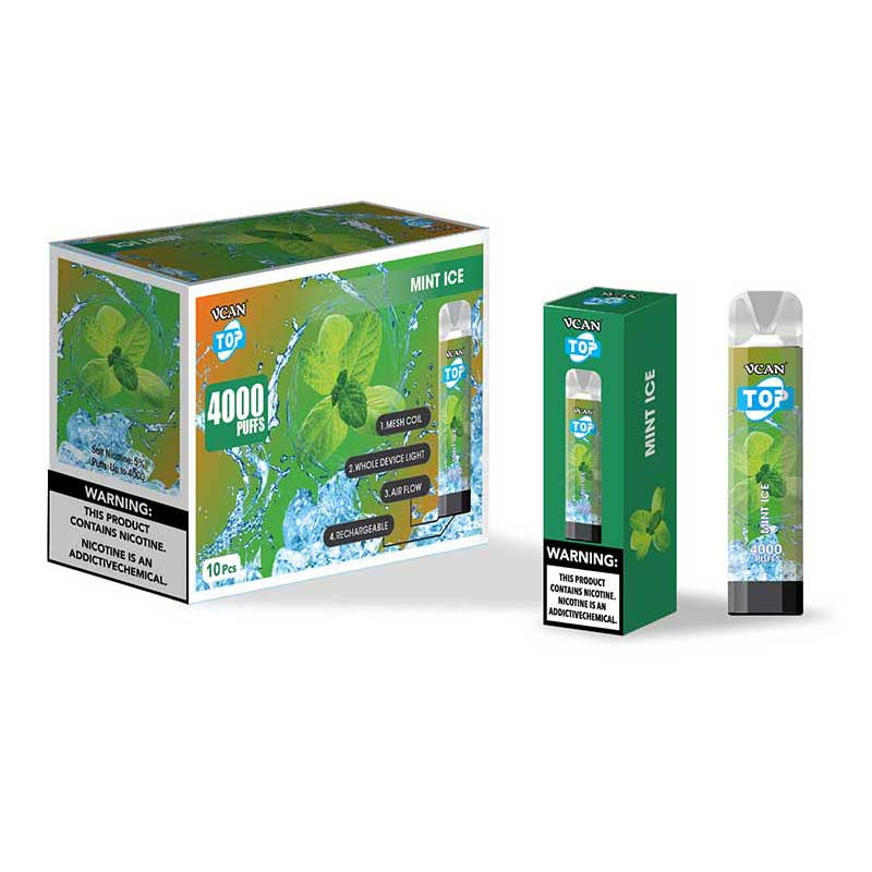 Vcan Top Disposable Vape 4000 Puffs E-cigarette Manufacturing - Image 10