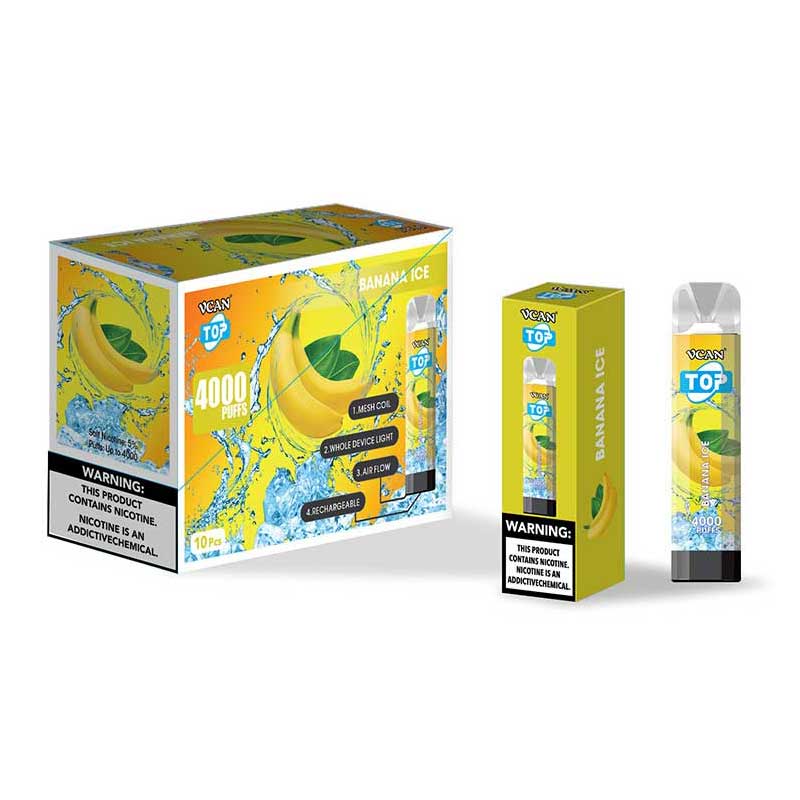 Alternative view of Vcan Top Disposable Vape 4000 Puffs E-cigarette Manufacturing