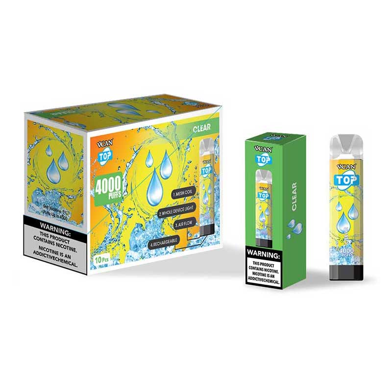 Vcan Top Disposable Vape 4000 Puffs E-cigarette Manufacturing - Image 3