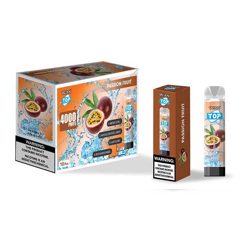 Vcan Top Disposable Vape 4000 Puffs E-cigarette Manufacturing - Image 7
