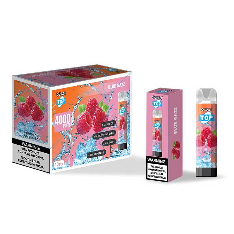 Vcan Top Disposable Vape 4000 Puffs E-cigarette Manufacturing - Image 9