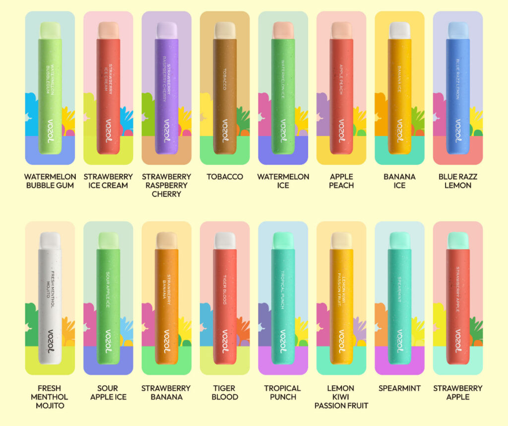 Vozol star 600 31 flavors