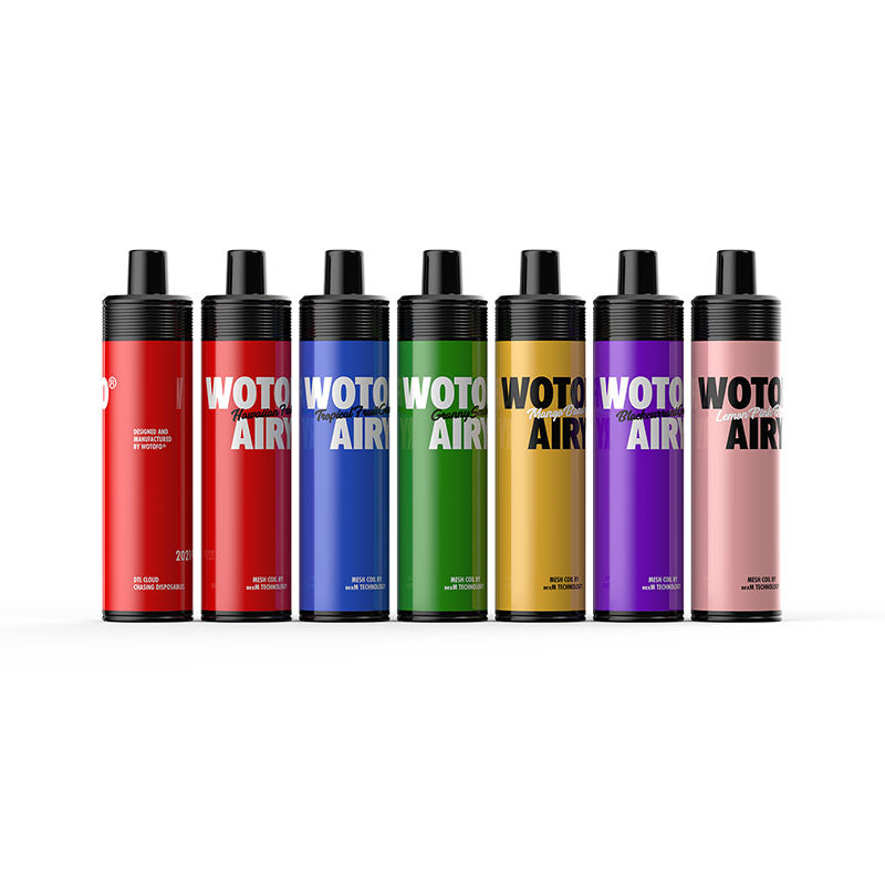 Frevapes is one of the largest e cigarettes wholesale vape shop around the world. Bulk buy Wotofo Vape online on Frevapes. join us. Buy Wotofo Airy DTL Disposable Vape at the best prices. Find Your Local Distributors. NORTH AMERICA; Europe; ASIA PACIFIC; OCEANIA; SOUTH AMERICA; AFRICA. US. AK Wholesale INC Unishowinc US Wholesale Vapor