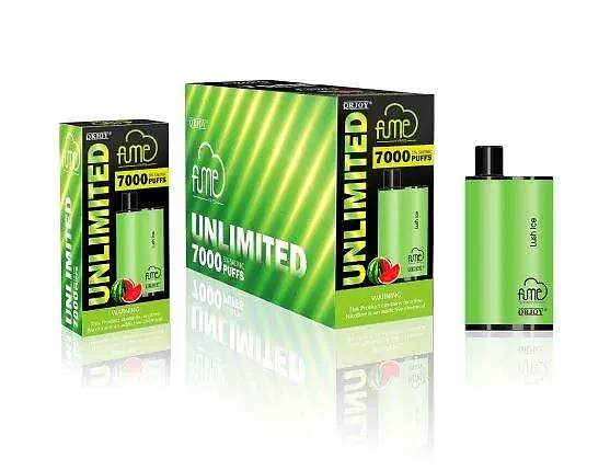 Enjoy the 3 Pack Fume Unlimited Disposable Vape for a satisfying vaping experience. It boasts a 400mAh rechargeable battery, 14ML of liquid, 7000 puffs, .