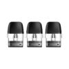 Geekvape Q Replacement Pod - 3 Pack - for GeekVape Wenax Q Vape Kit, GeekVape Sonder Q Vape Kit - Smooth MTL Vaping, Top Filling, TPD Compliant Ecig,