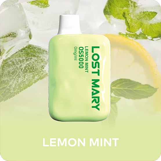 Lemon Lime Sparkling Lost Mary OS5000 Luster - Image 9