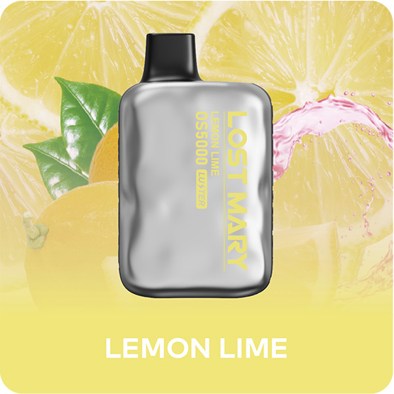 The Lost Mary OS5000 Disposable Vape comes with approximately 5000 puffs, is filled with 13ml of eliquid, 50mg nicotine and is fully rechargeable.