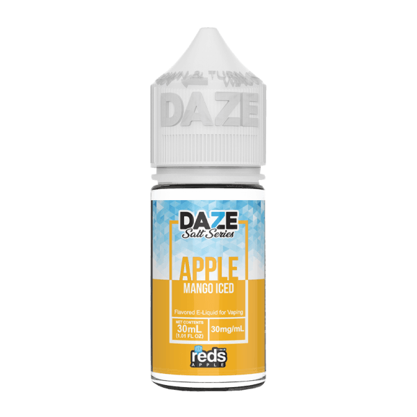 FREE UK Same Day Shipping on this item, Mango Iced Nic Salt by Reds Apple E Liquid | 10ml Bottles, Notes: Apple,Mango,Menthol,Red Apple.