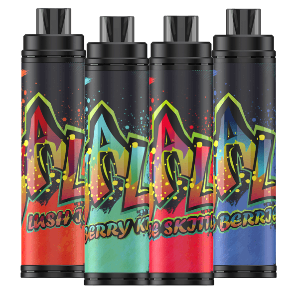 Vaal Max disposables are a medium capacity 8ML (1.7% of tobacco free nicotine) ... The sampler pack has 4 flavors Lush Ice (Juice Watermelon),