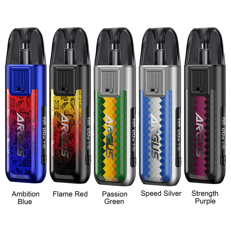 Alternative view of VOOPOO ARGUS POD Kit vaping intelligently