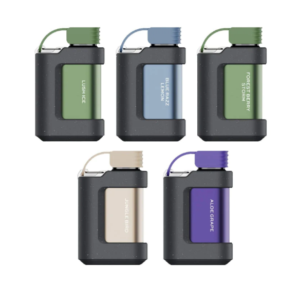 El Kit Vozol Gear 7000 cuenta con una batería de 500mAh y viene precargado con un e-liquid de sal de nicotina de 15ml.