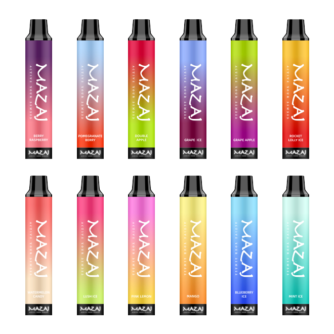 Original Mazaj Titan Disposable vape pen Lush Ice 5% 3000 Puffs Mazaj Titan Disposable vape pen Lush Ice 5% 4000 Puffs