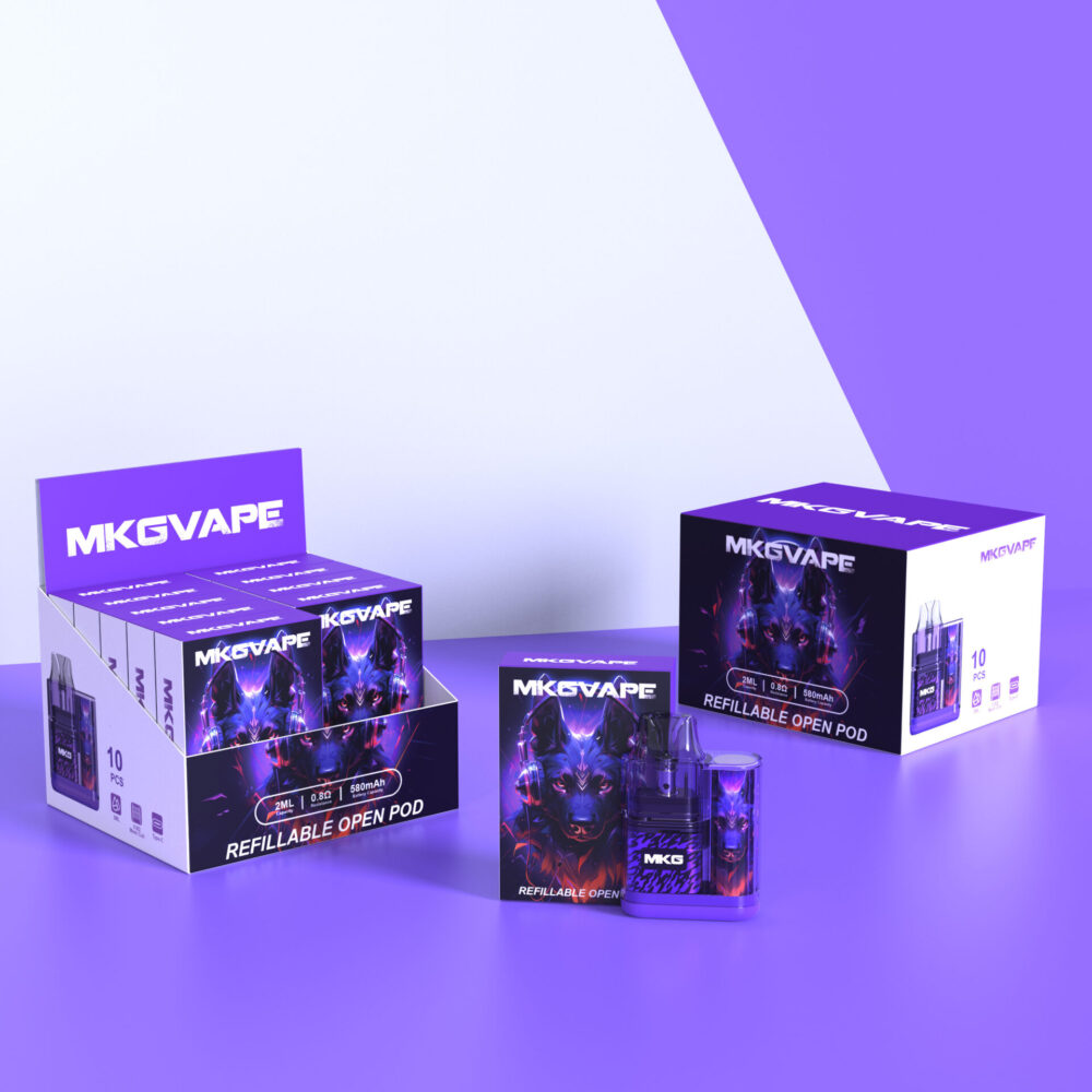 Refillable Pod Kits an alternative to the standard tank and coil system. Made originally for salt e-juice, some feature pods that can use freebase e-juice.