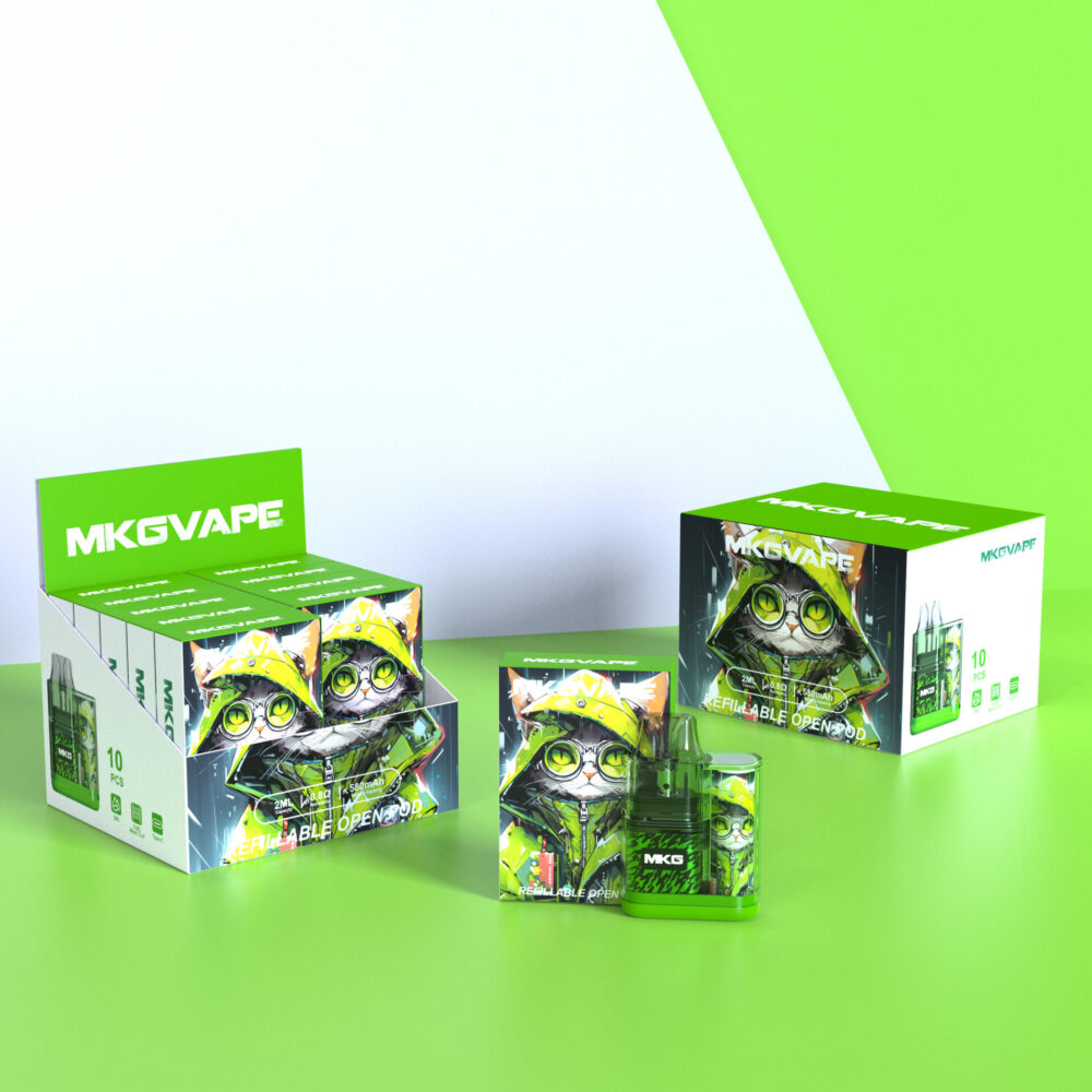 Unlike disposable vapes, pod kits are rechargeable and refillable offering the convenience of a disposable for more permanent use. As the vape market innovates,