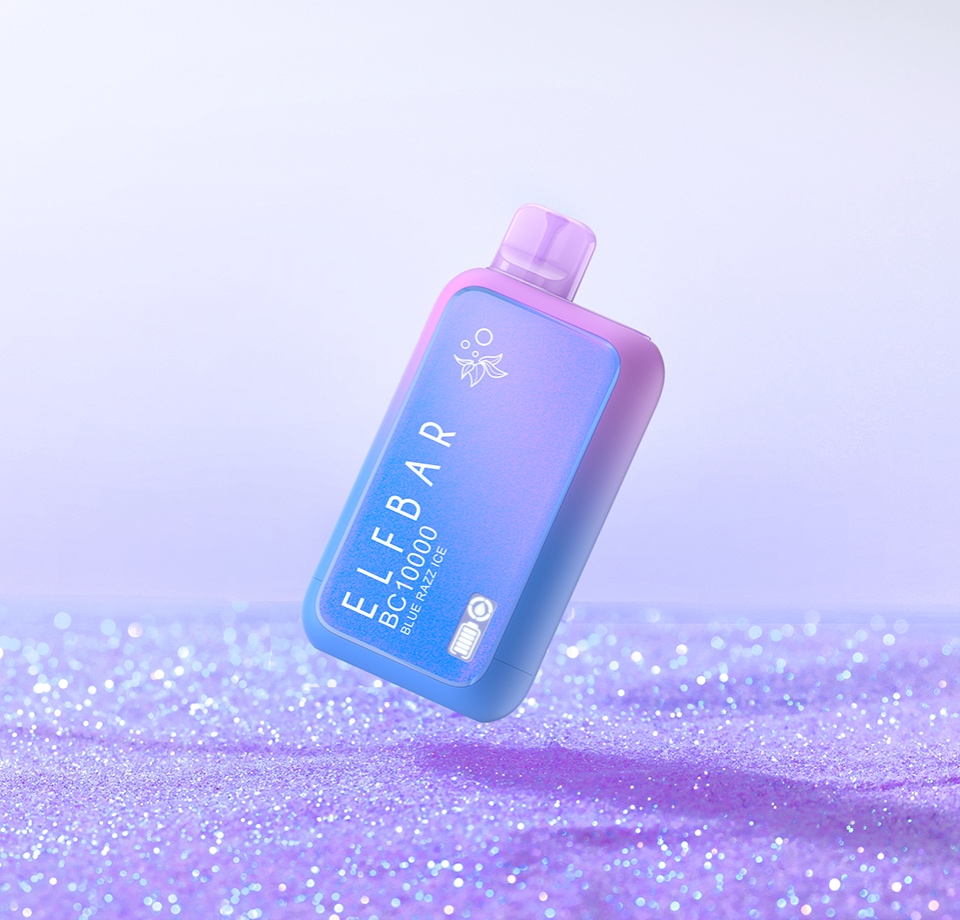 ELF Bar BC1000 Disposable Vape is an ergonomic vape device with rounded corners and compact size for ultimate comfort when vaping.