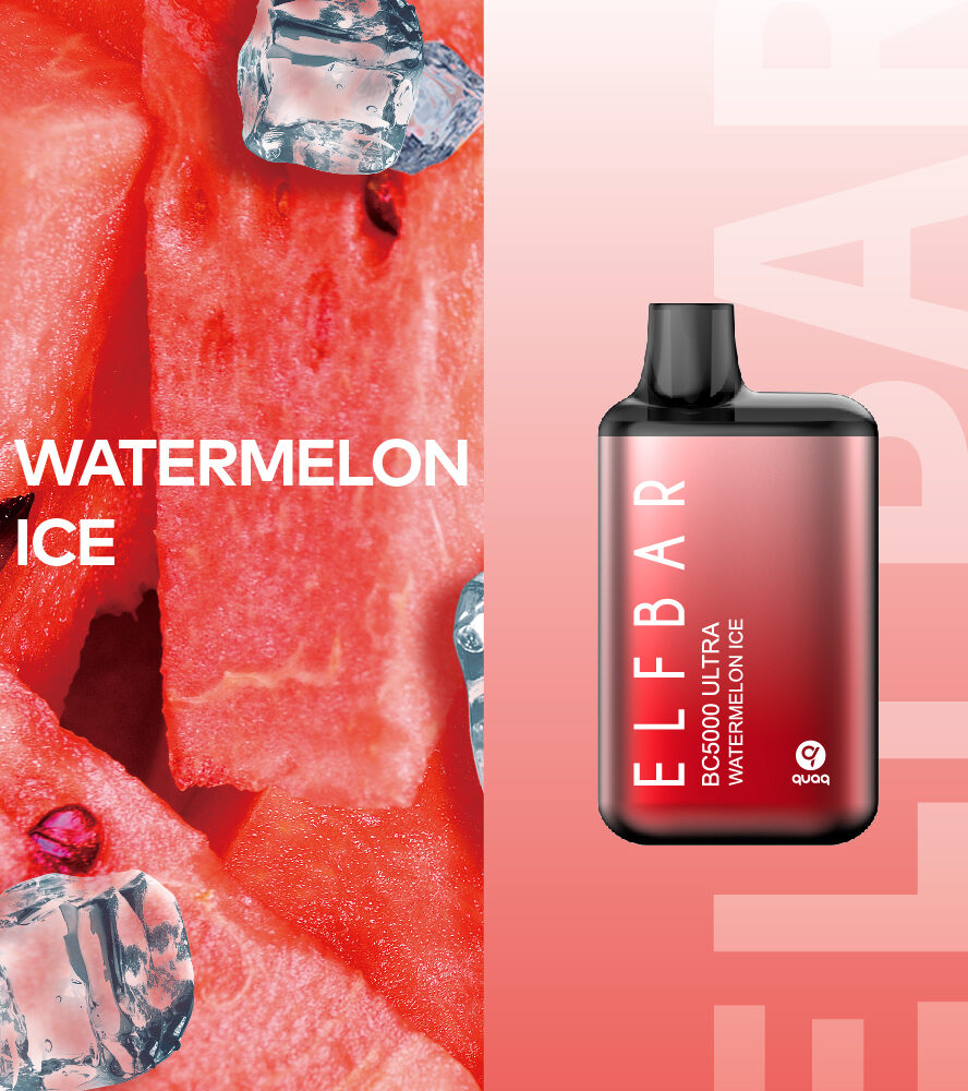 The Elf Bar Ultra design utilizes a sleek, metallic shell and a revolutionary QUAQ-Tech coil that provides more flavor and a more consistent puff for vapers.