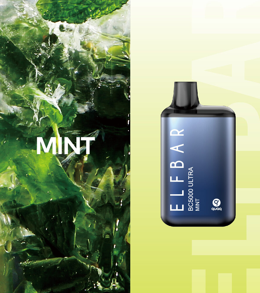 Elf Bar BC5000 Ultra Rechargeable Disposable Kit 5000 Puffs 13ml features a 13ml vape juice capacity, 650mAh internal battery, 5% nicotine level
