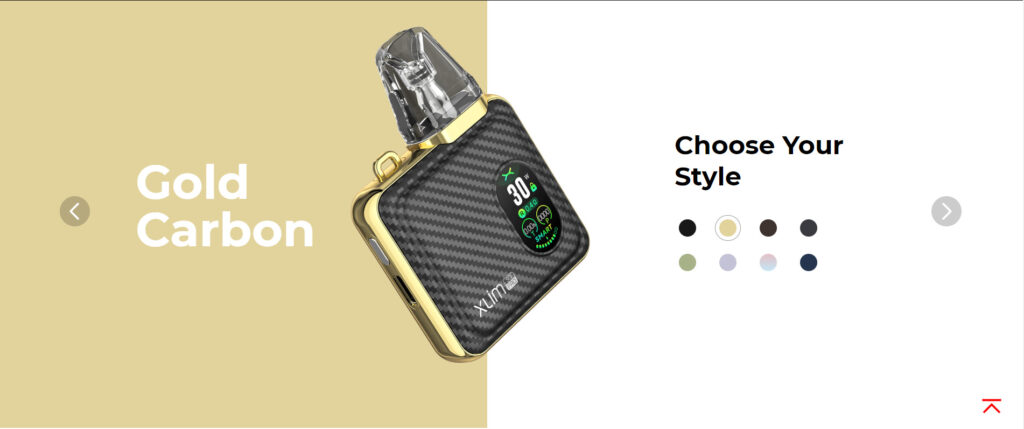 The renowned manufacturer Oxva presents the Xlim SQ Pro Pod Kit, an ergonomic, modern, innovative and convincing pod system in a square design,