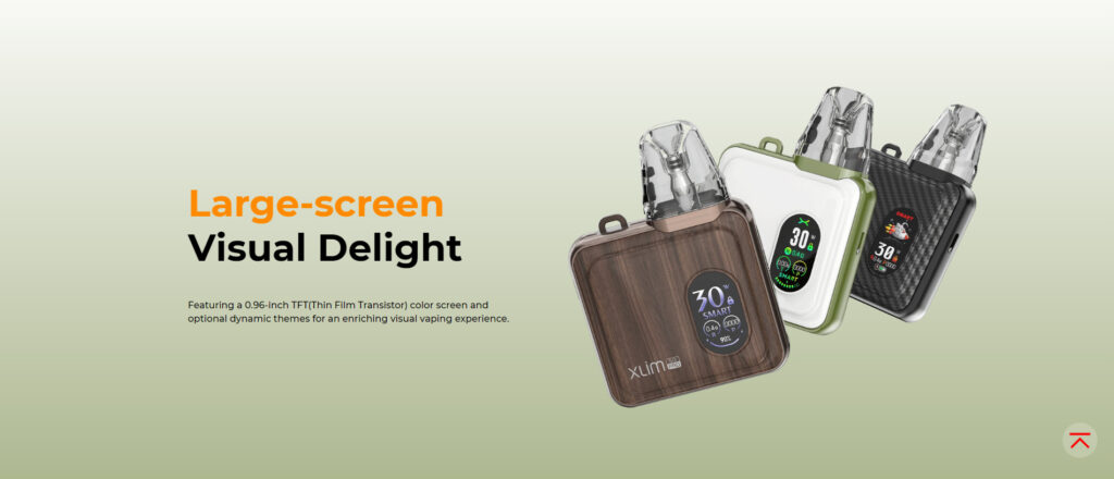 Mit dem Xlim SQ Pro Kit präsentiert Oxva ein hochwertiges Pod-System im modernen und überaus ergonomischen Square-Design. Aus einer Zink-Legierung und IML Parts 