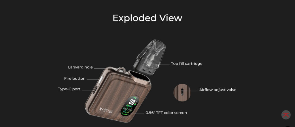 Oxva stellt mit dem Xlim SQ Pro Kit ein eindrucksvolles Pod-System im zeitgemäßen Square-Design vor. Hergestellt aus Zink-Legierung und IML Parts, kombiniert es