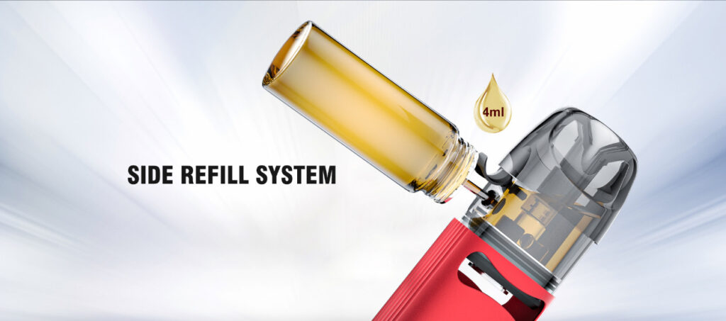 The Vapefly Tim Empty Replacement Pod has a highly ergonomic mouthpiece, Large e-liquid capacity and is clear by design allowing you e-liquid levels 