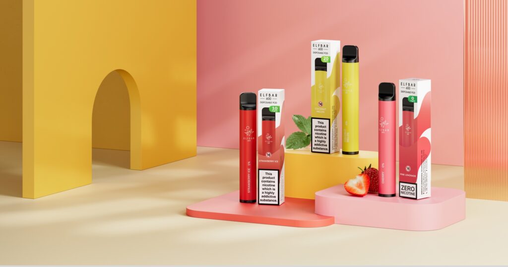 Die Elf Bar 600 ist die erfolgreichste und größte Einweg E-zigarette in UK. Ähnlich wie ganze 20 Zigaretten & verfügbar mit 20mg Nikotin, mit einem 360mAh. Probier die ELF Bar 600 Blueberry Cranberry Cherry Einweg E-Zigarette mit saftigen Blaubeeren, aromatischer Cranberry und intensive Kirschen Die geschmacksvollen und intensiven Düfte der EIf Bar sind einmalig. Wir haben die besten Preise von EIf Bar 1500, EIf Bar 2500 und EIf Bar 5000. Gratis Goodie (Geschenk)