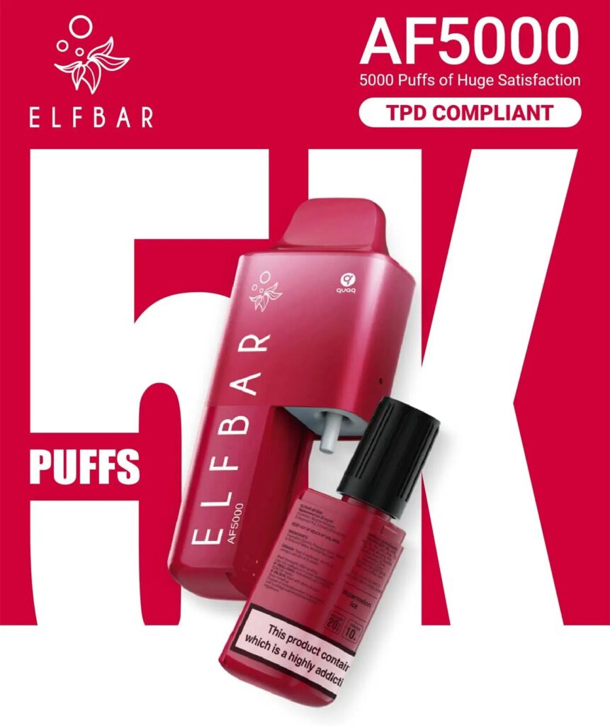 Offering a mouth-watering selection of truly delightful flavours, AF5000 vape kits provide nearly 6 times the delicious puffs of standard Elf Bar Disposables