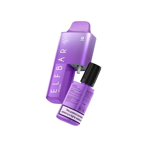 AF5000 Disposable Vape with a mixture of 15 awesome fruit, drink and tobacco flavours all in 20mg strength available for you to choose from