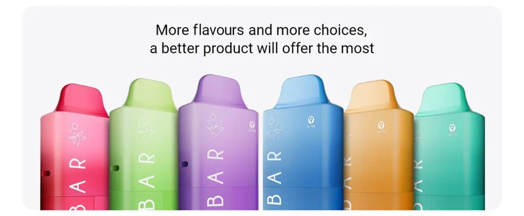 Elf Bar AF5000 rechargeable disposable kit delivers a long-lasting 5000 puff experience with an ingenious plug-in 10ml e-liquid container and QUAQ mesh