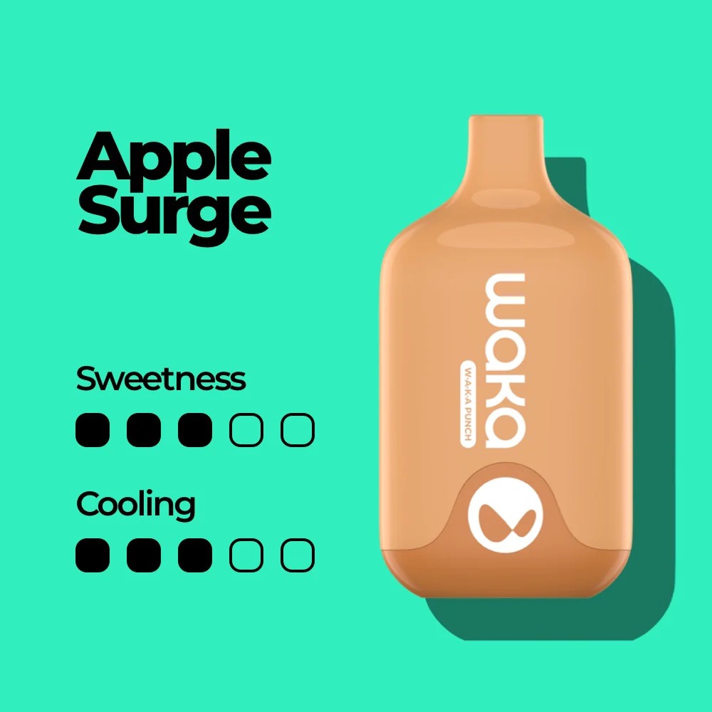 WAKA · Waka Smash 6000 Puffs Disposable Vape 21 Flavors · Waka Smash 6000 Puffs Disposable Vape Strawberry Mango · Waka Smash 6000 Puffs Disposable Vape Aloe Grape.